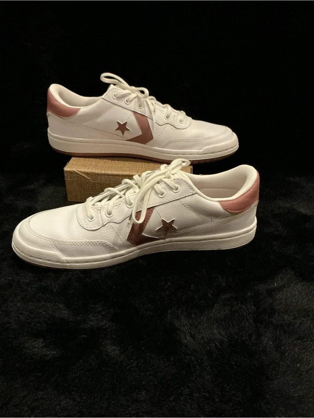 Converse CONS Fastbreak Pro Ox White/Saddle Size M 7.5 W 9